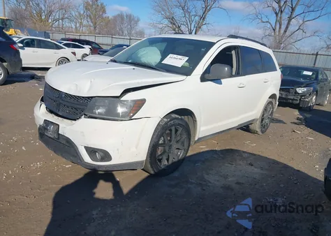 2013 Dodge Journey Sxt z USA, uszkodzony, nr VIN 3C4PDCBG9DT660397